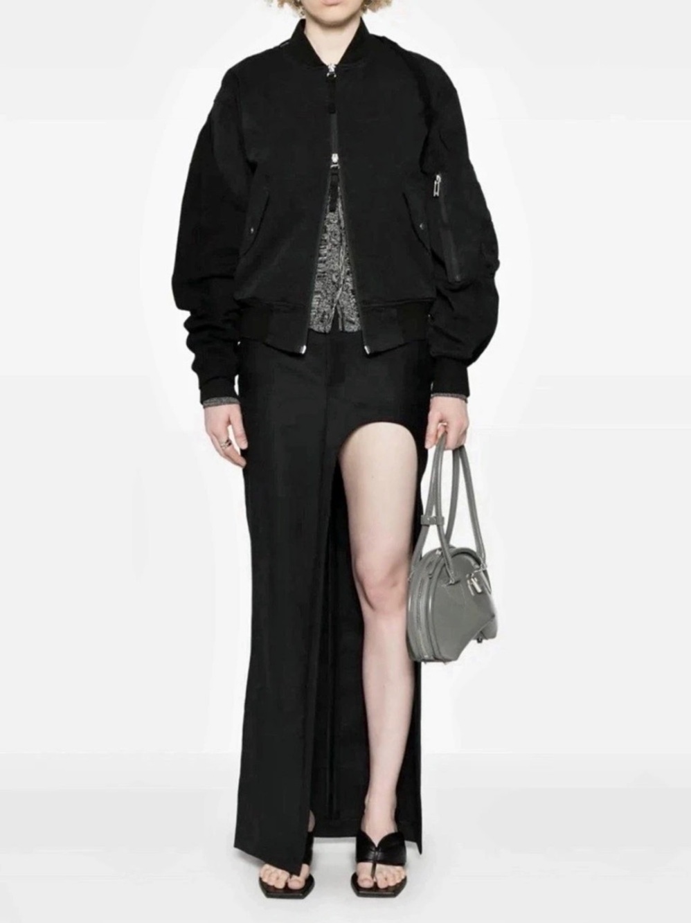 Helmut Lang MA1 bomber jacket Black